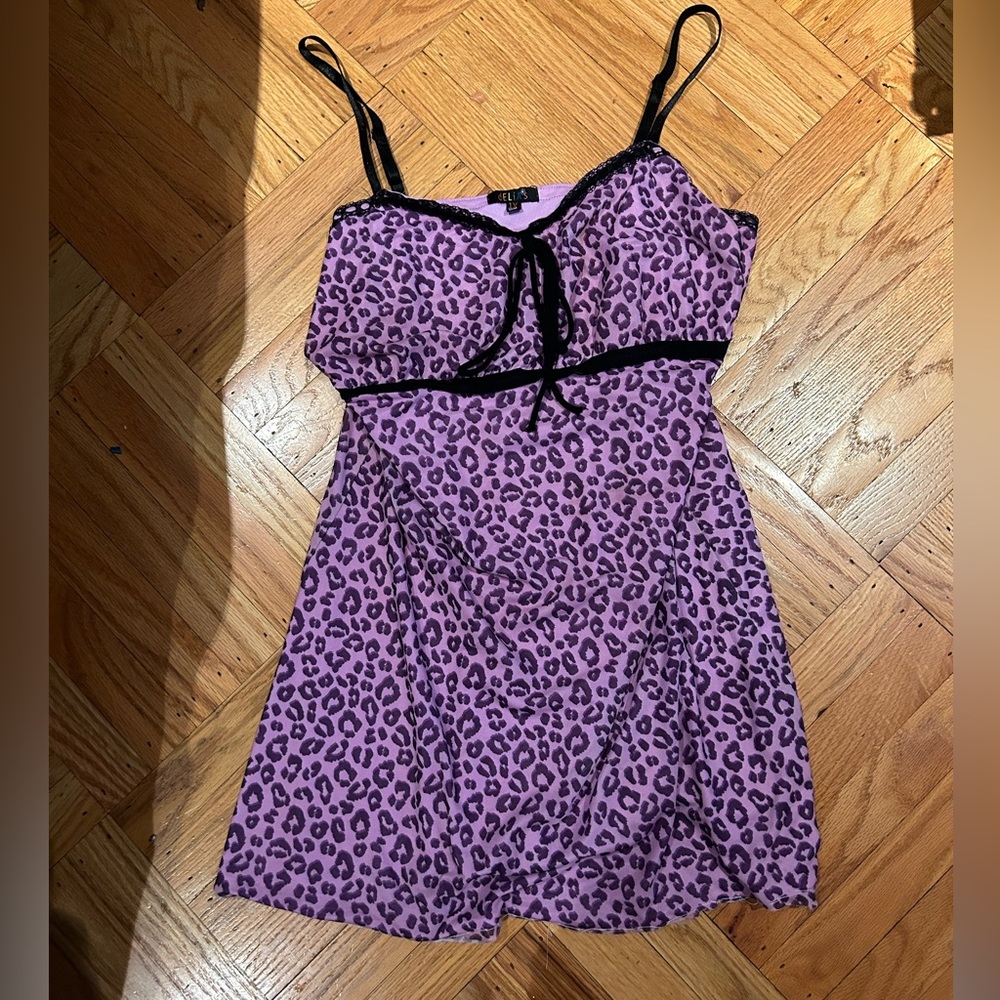 Delia cheeta print dress